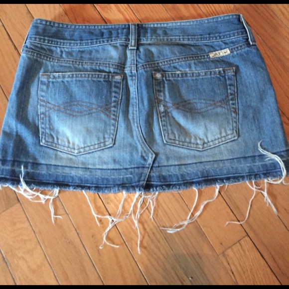 Abercrombie and fitch mini denim skirt y2k - Picture 4 of 4